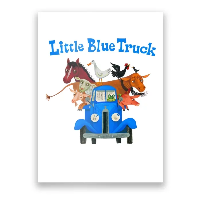 Little Blue Truck Poster