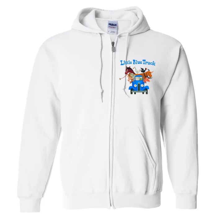 Little Blue Truck Full Zip Hoodie