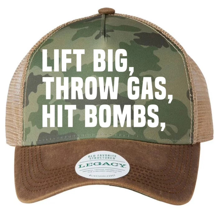 Lift Big Throw Gas Hit Bombs Legacy Tie Dye Trucker Hat