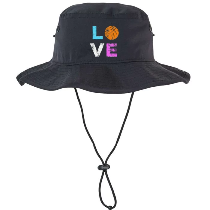 Love Basketball Team Fan Gift Legacy Cool Fit Booney Bucket Hat