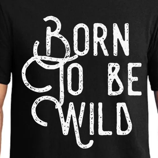 Lyriclyfe Born To Be Wild Pajama Set