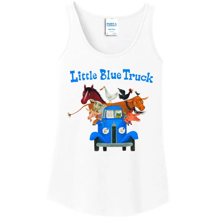 Little Blue Truck Ladies Essential Tank