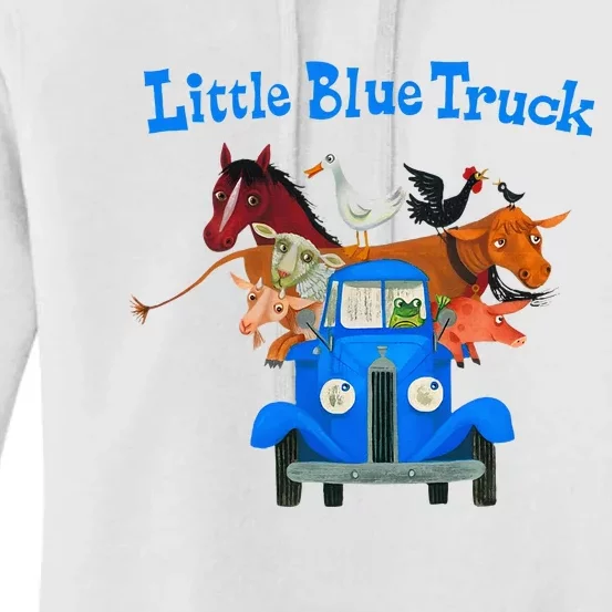 Little Blue Truck Women's Pullover Hoodie