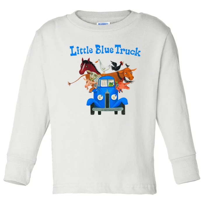 Little Blue Truck Toddler Long Sleeve Shirt