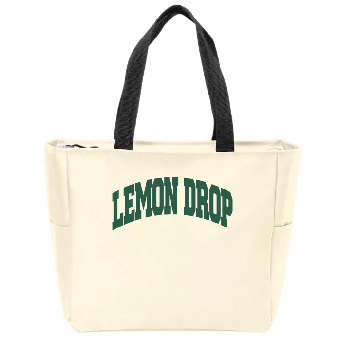 Lemons By Tay Lemon Drop Zip Tote Bag