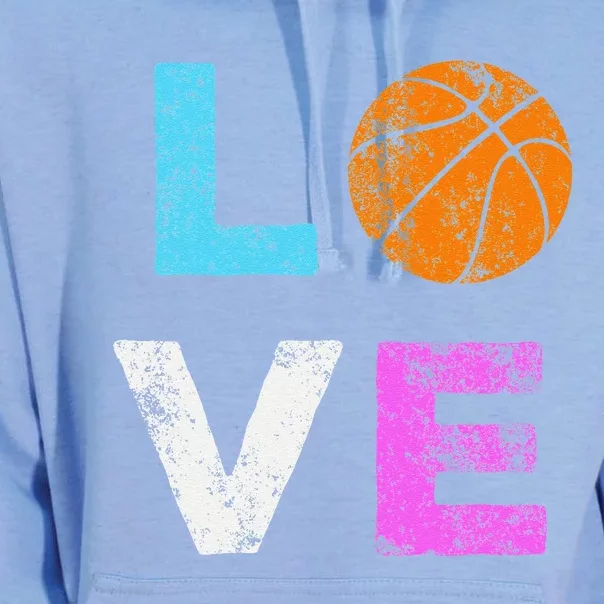 Love Basketball Team Fan Gift Unisex Surf Hoodie