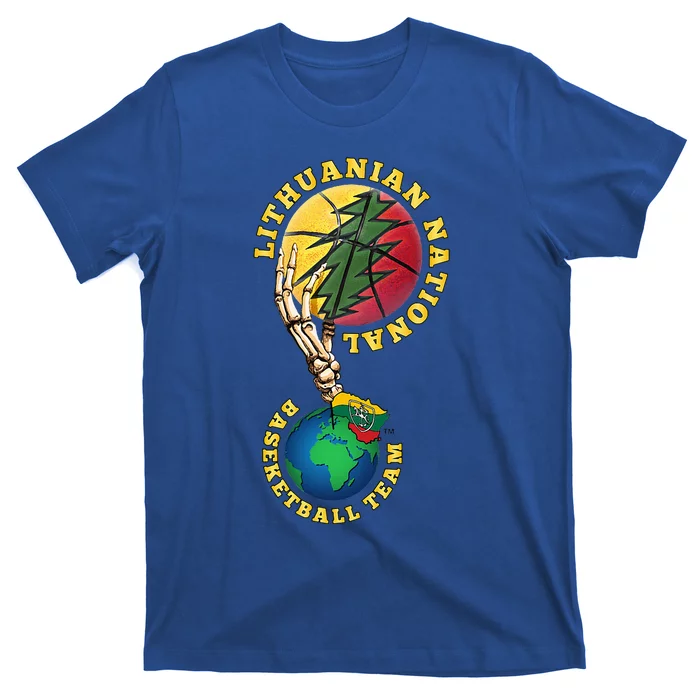 Lithuanian BB Team Win For Lietuva By Lithuania Strong T-Shirt