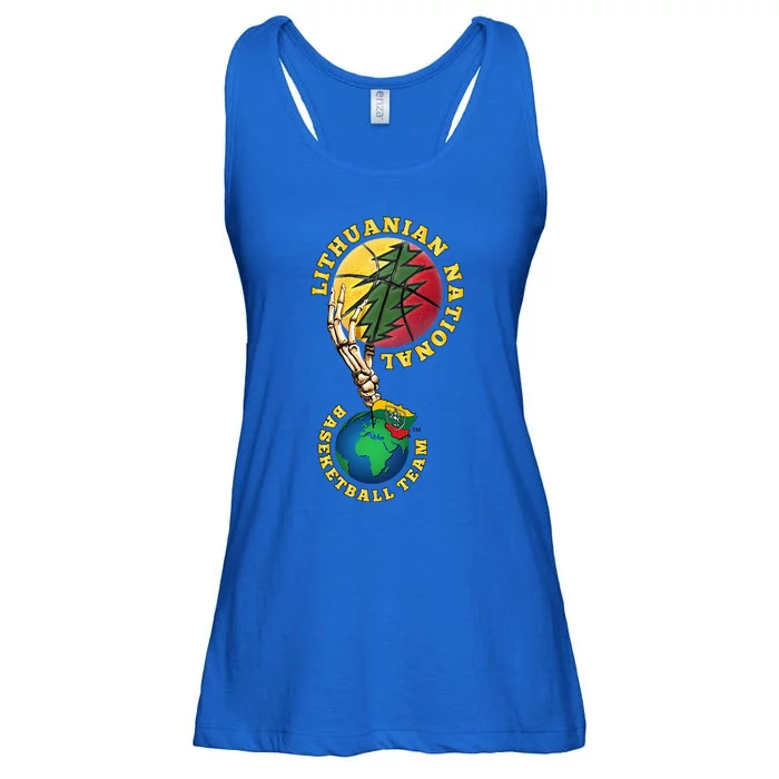 Lithuanian BB Team Win For Lietuva By Lithuania Strong Ladies Essential Flowy Tank