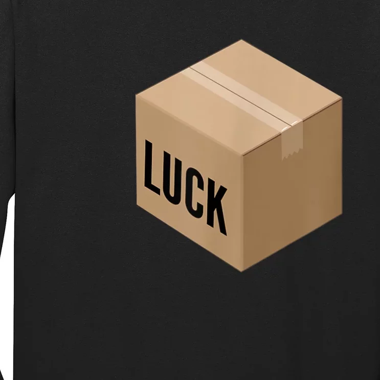 Luck Box Texas Hold 'Em Poker Player Casino Long Sleeve Shirt