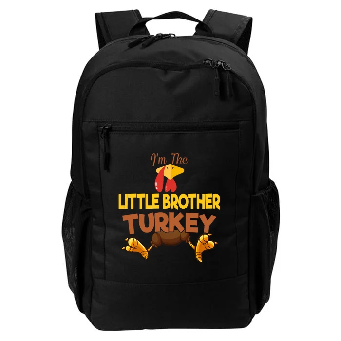 Little Brother Turkey Matching Family Group Thanksgiving Gifts Daily Commute Backpack