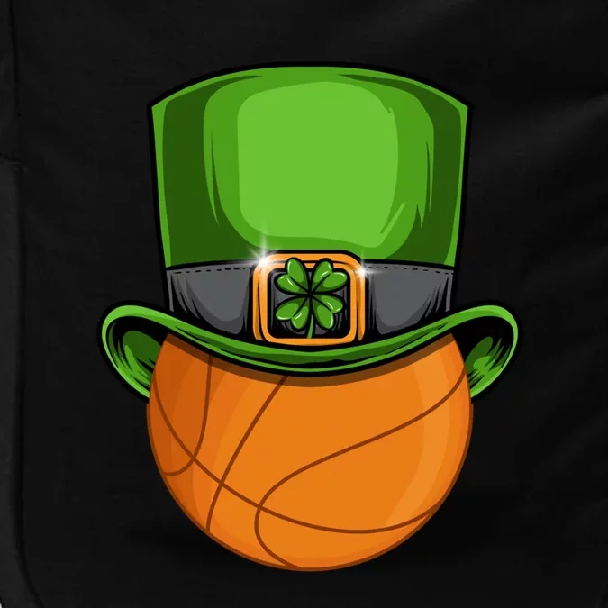 Leprechaun Basketball Tee St Patrick' Day Gift Impact Tech Backpack