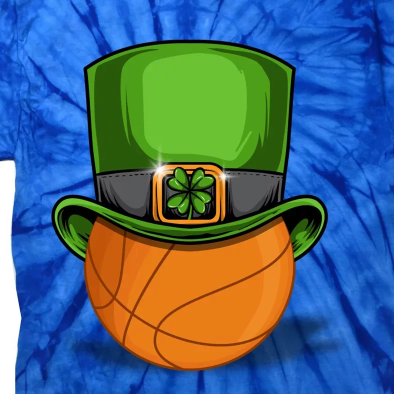 Leprechaun Basketball Tee St Patrick' Day Gift Tie-Dye T-Shirt