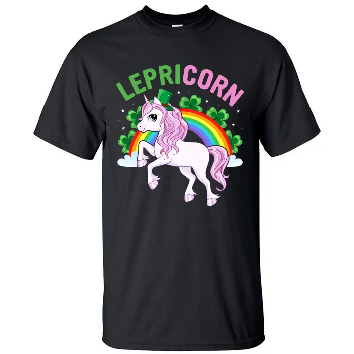 Lepricorn Best Unicorn Gift For Irish Tall T-Shirt