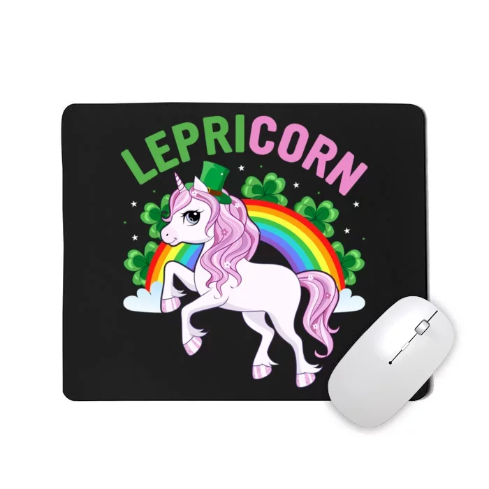 Lepricorn Best Unicorn Gift For Irish Mousepad