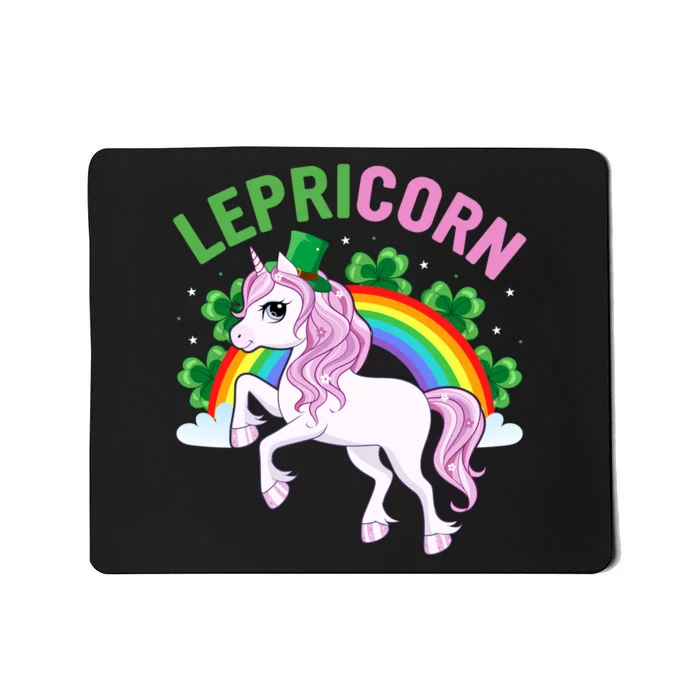 Lepricorn Best Unicorn Gift For Irish Mousepad