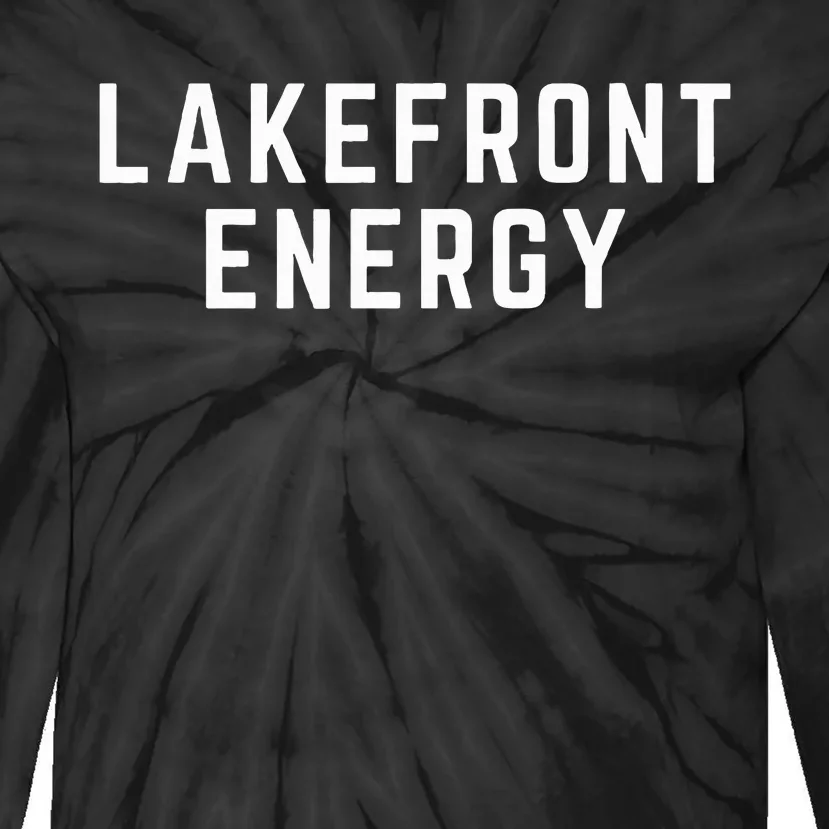 Lakefront Beach Vibes Tie-Dye Long Sleeve Shirt