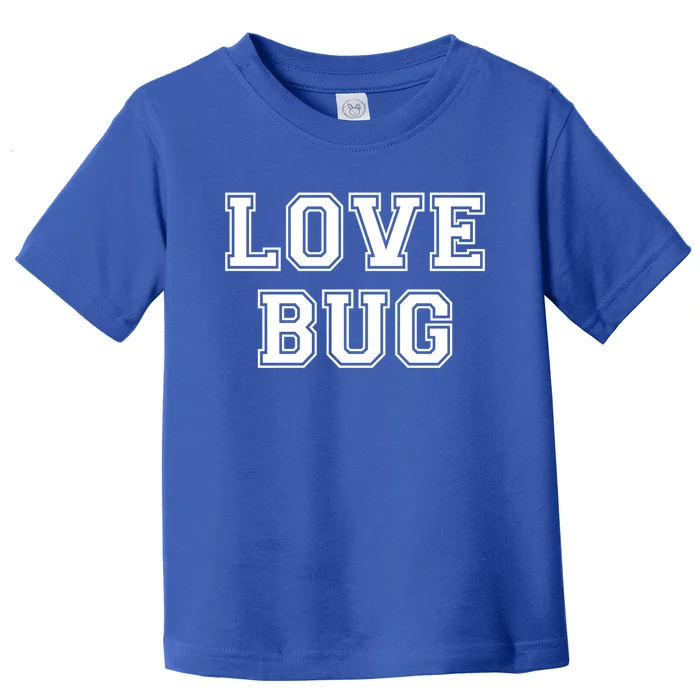 Love Bug Vcool Giftday Retro Style Love Bug Valentines Day Gift Toddler T-Shirt