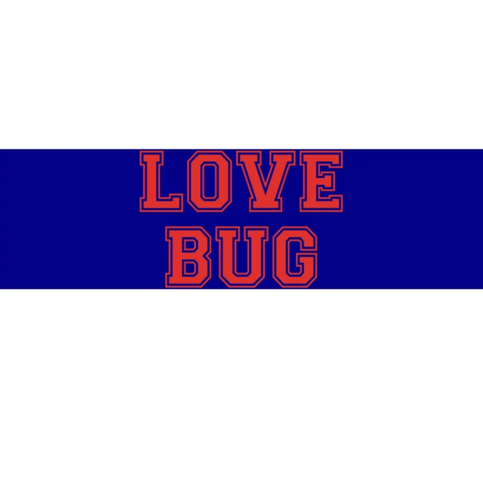 Love Bug Vcool Giftday Retro Style Love Bug Valentines Day Gift Bumper Sticker