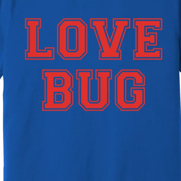 Love Bug Vcool Giftday Retro Style Love Bug Valentines Day Gift Premium T-Shirt