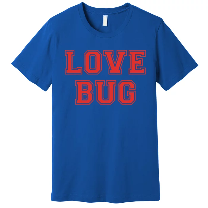 Love Bug Vcool Giftday Retro Style Love Bug Valentines Day Gift Premium T-Shirt