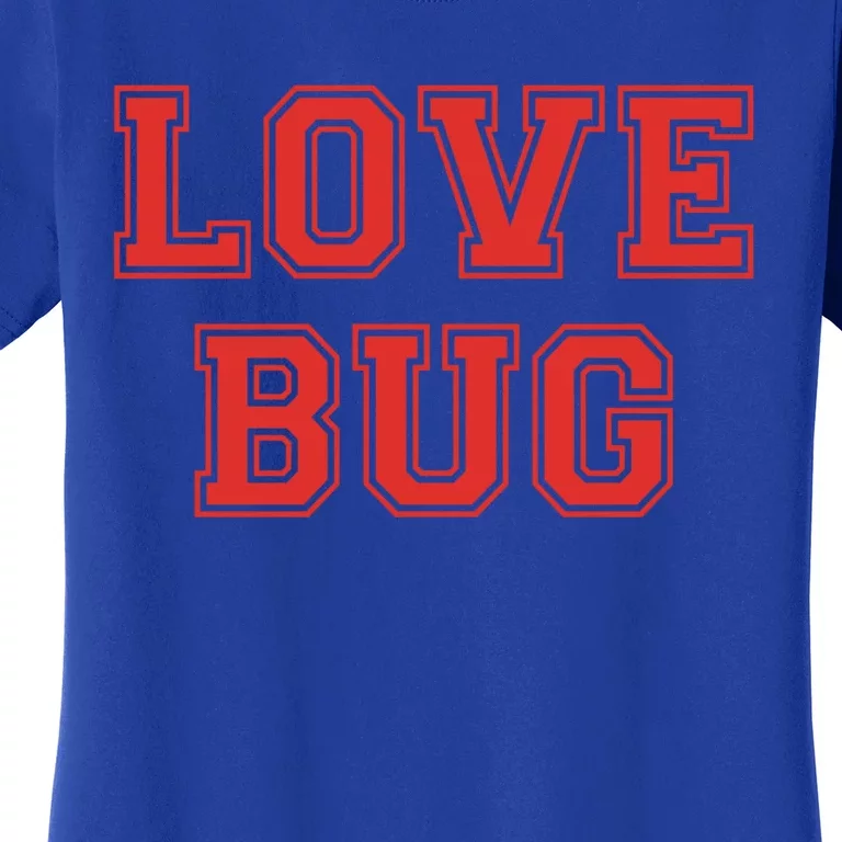 Love Bug Vcool Giftday Retro Style Love Bug Valentines Day Gift Women's T-Shirt