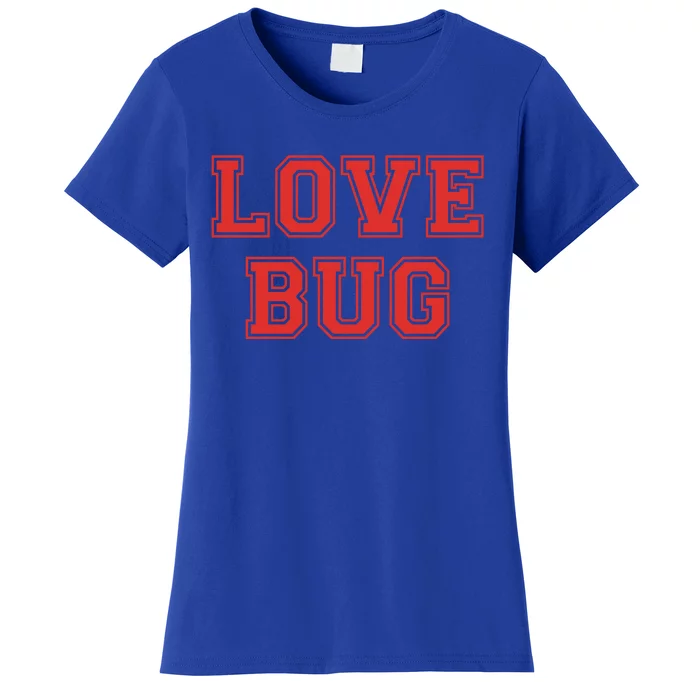 Love Bug Vcool Giftday Retro Style Love Bug Valentines Day Gift Women's T-Shirt