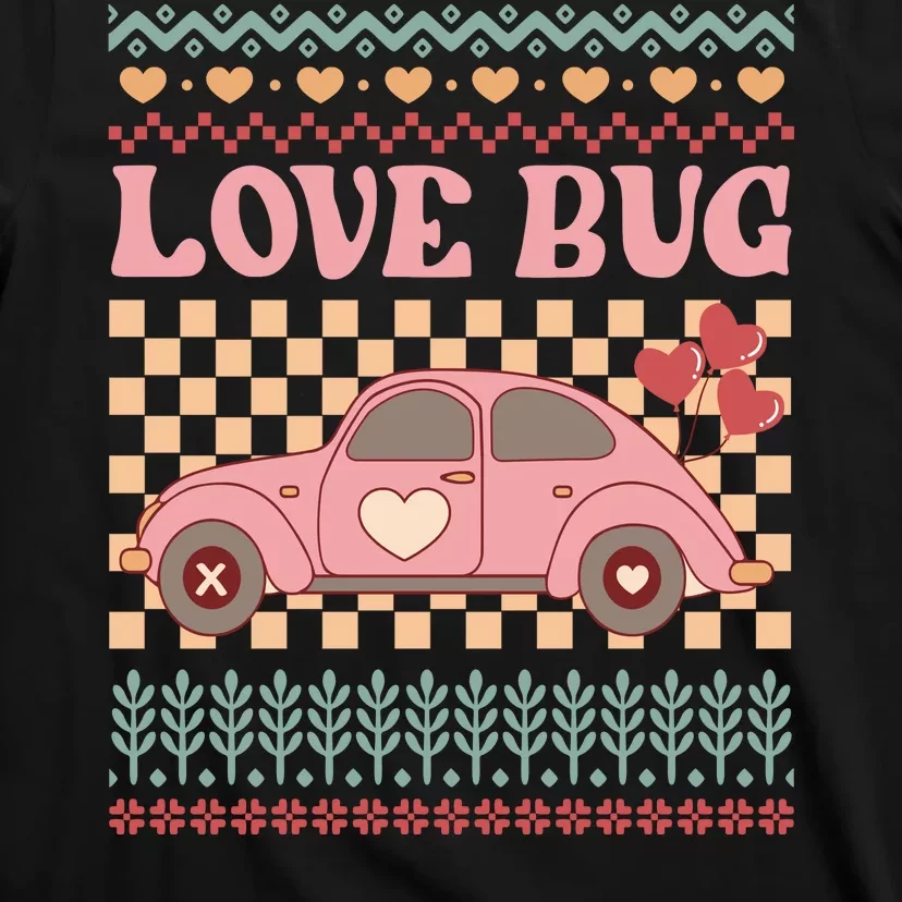 Love Bug Valentine's Day LadyBug T-Shirt