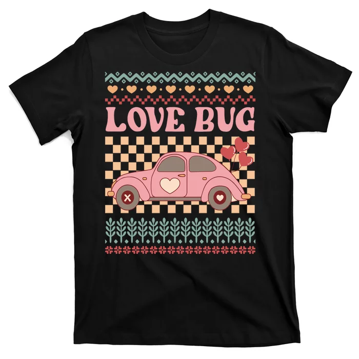 Love Bug Valentine's Day LadyBug T-Shirt