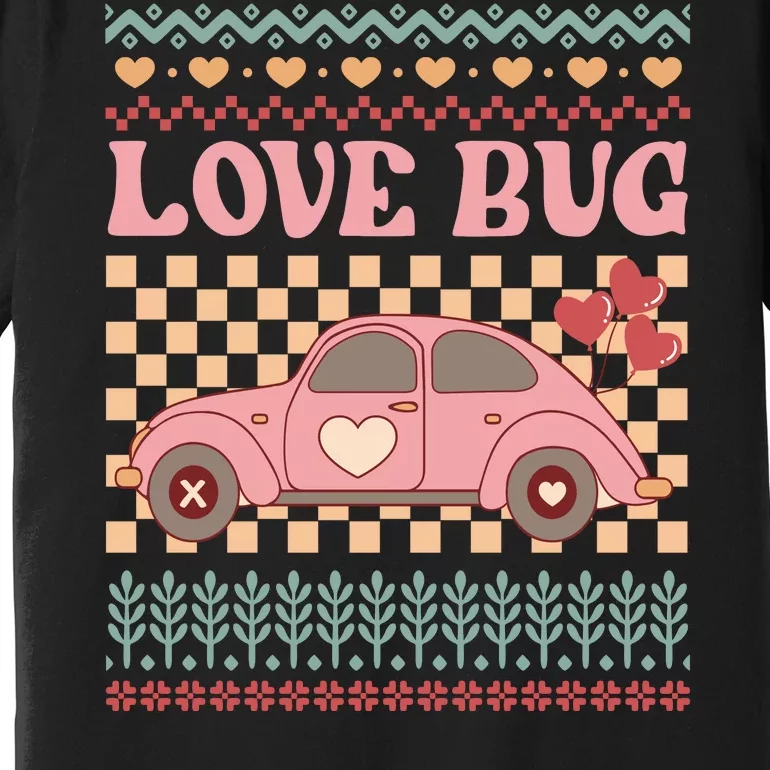 Love Bug Valentine's Day LadyBug Premium T-Shirt