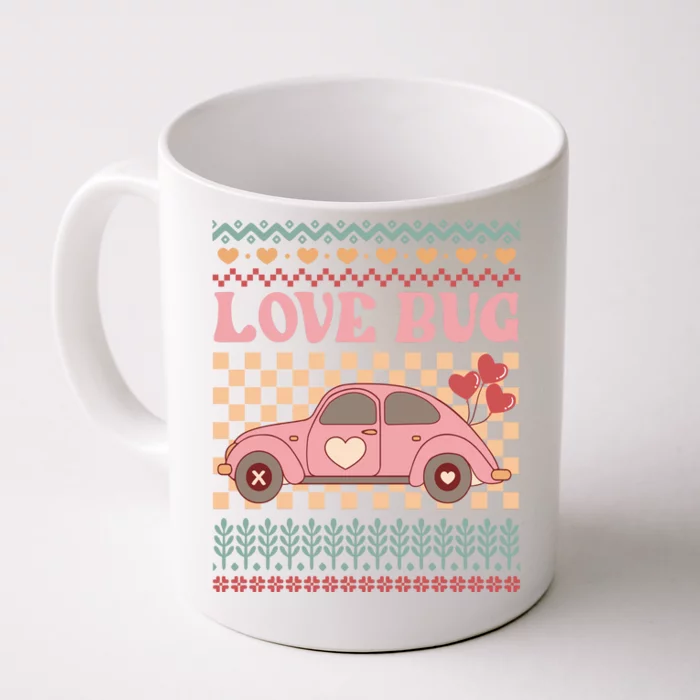 Love Bug Valentine's Day LadyBug Front & Back Coffee Mug