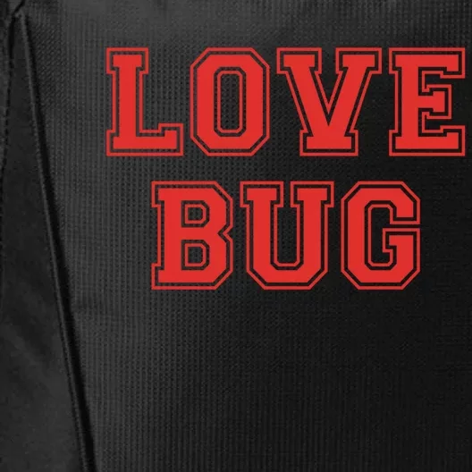 Love Bug Vgiftday Retro Style Love Bug Valentines Day Gift City Backpack