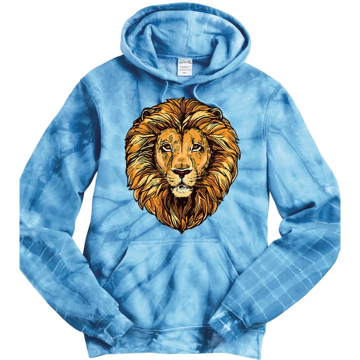 Lion Boy Women Lion Tie Dye Hoodie