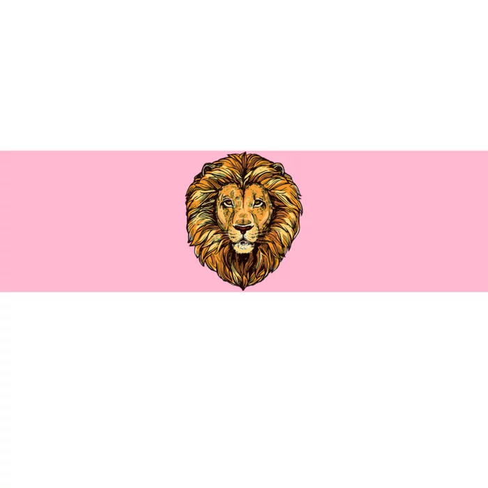 Lion Boy Women Lion Bumper Sticker