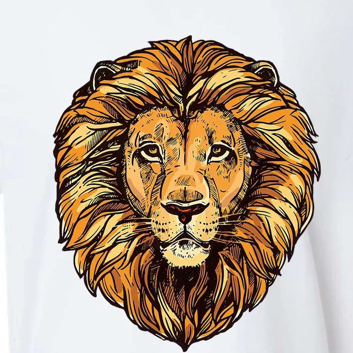 Lion Boy Women Lion Sueded Cloud Jersey T-Shirt