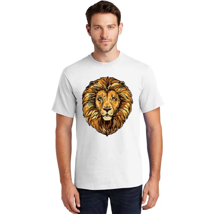 Lion Boy Women Lion Tall T-Shirt