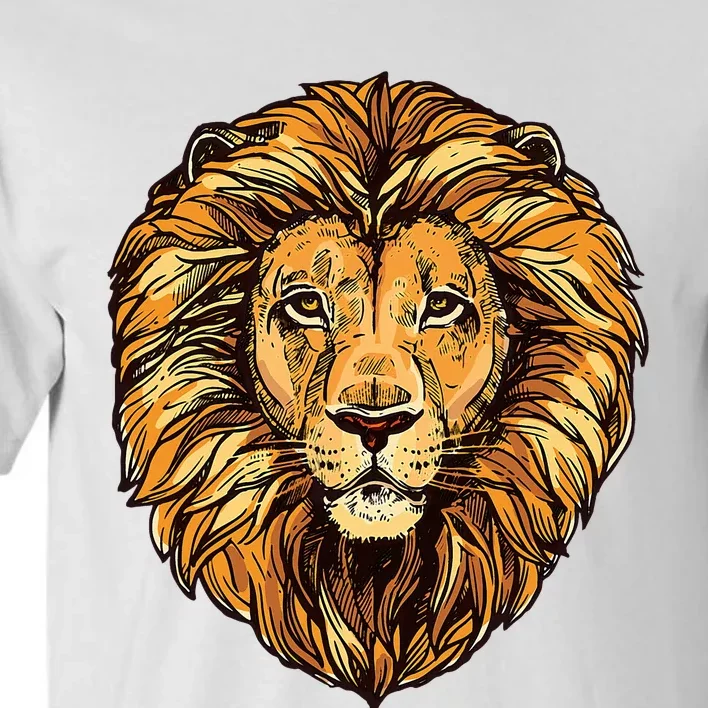 Lion Boy Women Lion Tall T-Shirt