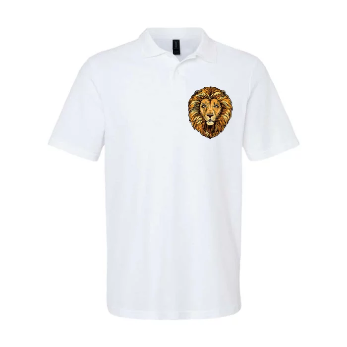 Lion Boy Women Lion Softstyle Adult Sport Polo