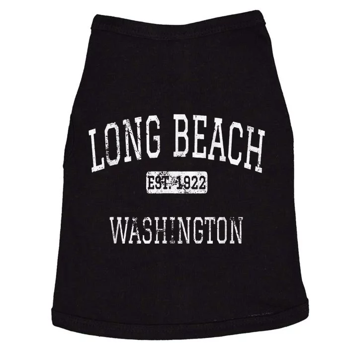 Long Beach Washington Wa Vintage Doggie Tank