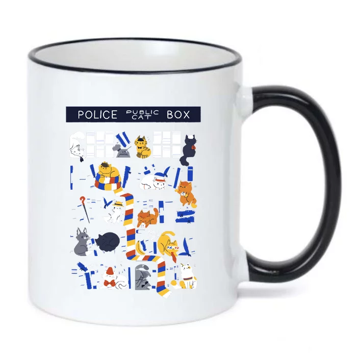 Library Box Who Black Color Changing Mug