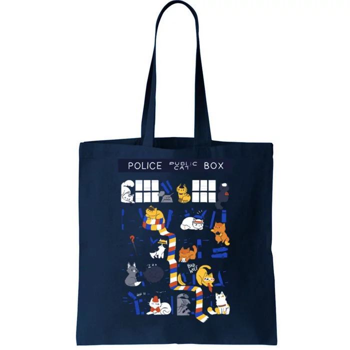 Library Box Who Tote Bag