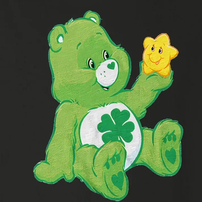 Lucky Bear With Star Saint Patrick's Day Irish Shamrock Cute Funny Toddler Long Sleeve Shirt