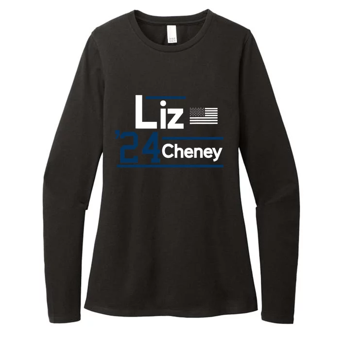 Liz Cheney 2024 For President Womens CVC Long Sleeve Shirt