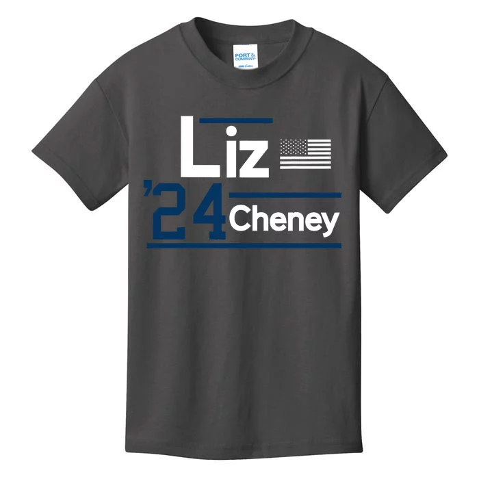 Liz Cheney 2024 For President Kids T-Shirt