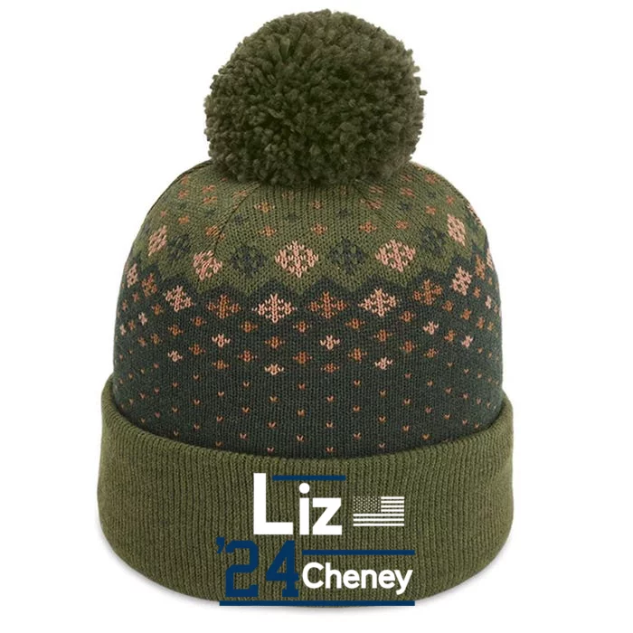 Liz Cheney 2024 For President The Baniff Cuffed Pom Beanie