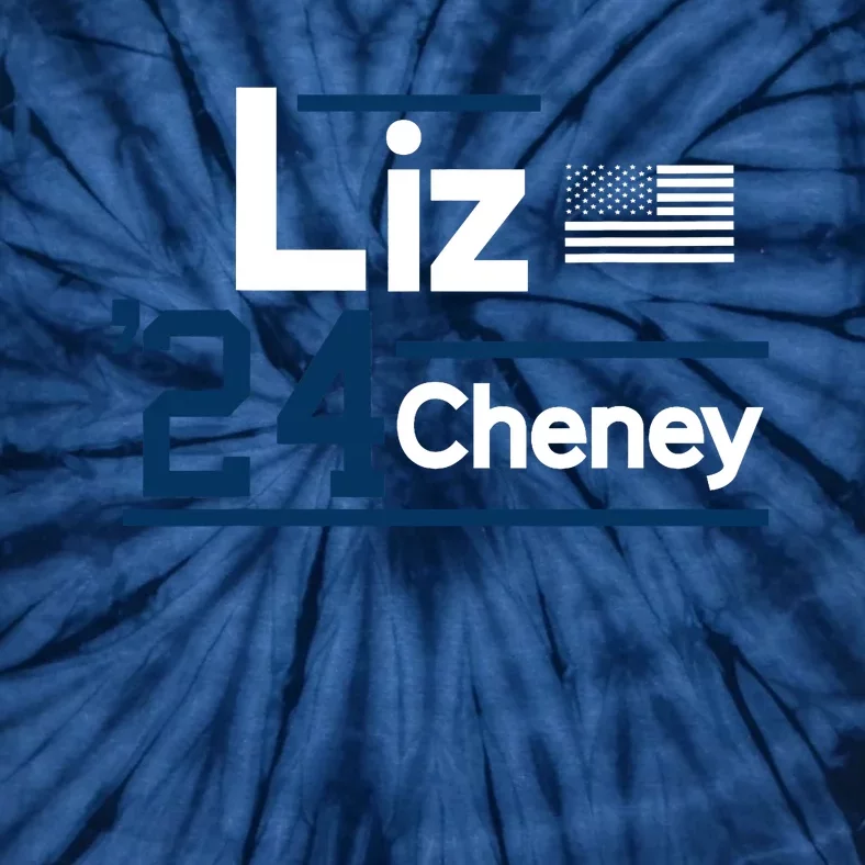 Liz Cheney 2024 For President Tie-Dye T-Shirt