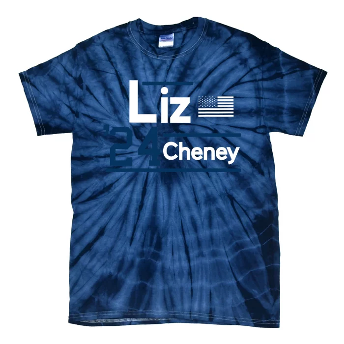 Liz Cheney 2024 For President Tie-Dye T-Shirt