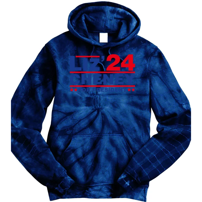 Liz Cheney 2024 For President Tie Dye Hoodie