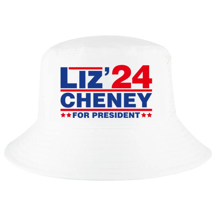 Liz Cheney 2024 For President Cool Comfort Performance Bucket Hat