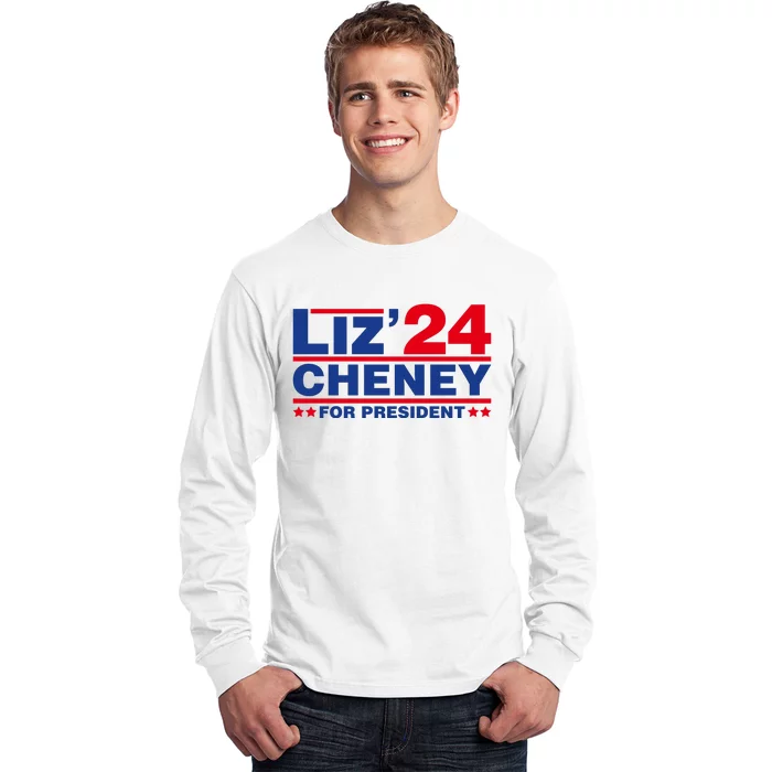 Liz Cheney 2024 For President Long Sleeve Shirt