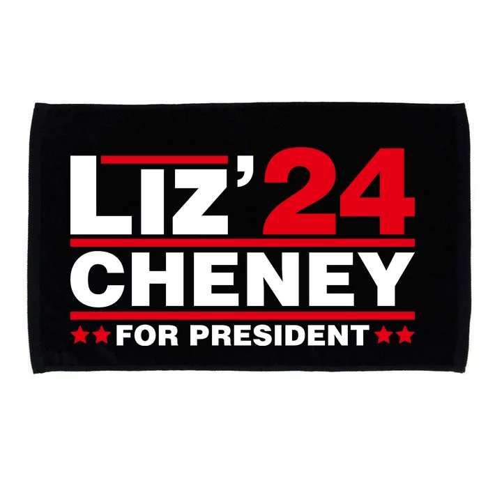 Liz Cheney 2024 For President Microfiber Hand Towel